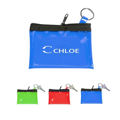 Translucent Coin Key Pouch