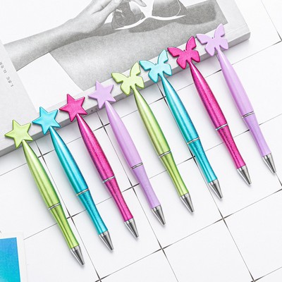 Custom Plastic Star/Butterfly Shaped Ballpoint Pen