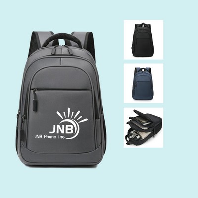 Custom Business Laptop Backpack with Waterproof Feature