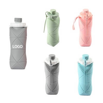 20 Oz Collapsible Water Bottle