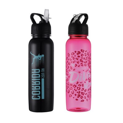 24 Oz Tritan Bottle With Lid