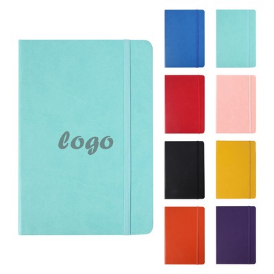 Notebook with Elastic Strap