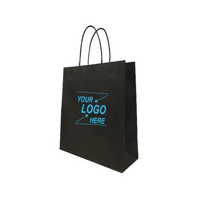 Black Kraft Gift Bag