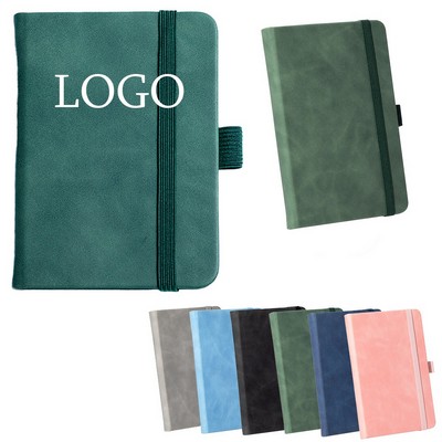 A7 Compact Premium PU Leather Notebook