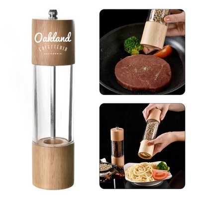 Acrylic Manual Grinder Pepper Mill