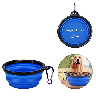 Collapsible Silicone Dog Bowls