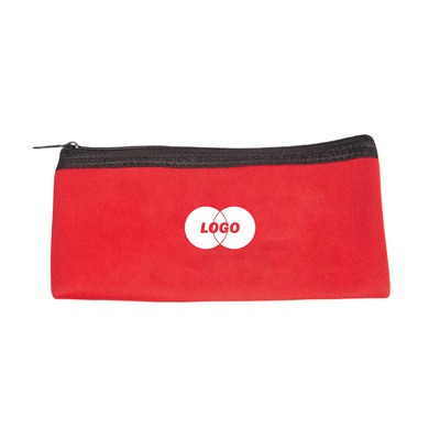 Red Neoprene Zipper Bag