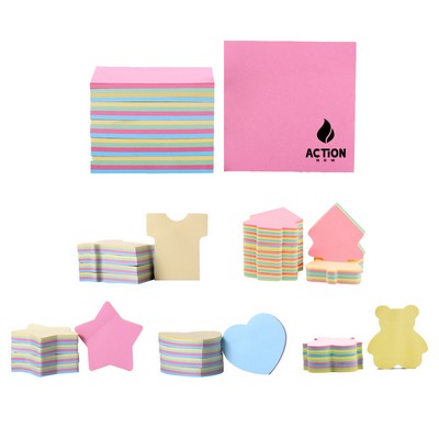 Mixed Bright Colorful Sticky Notes