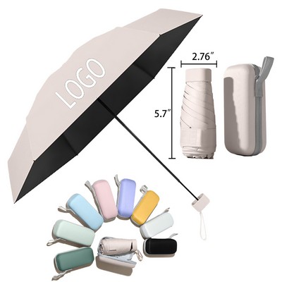 Mini Vinyl Sunscreen Umbrella