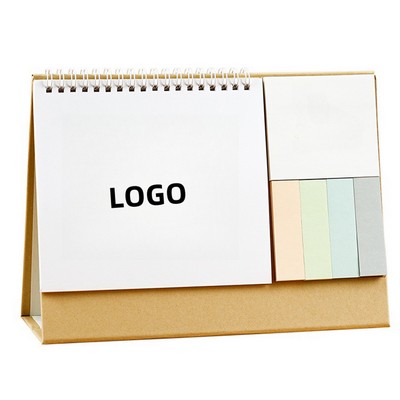 Desk Calendar with Sticky Notes