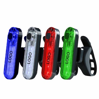 USB Rechargeable LED Bike Tail Light Safety Light