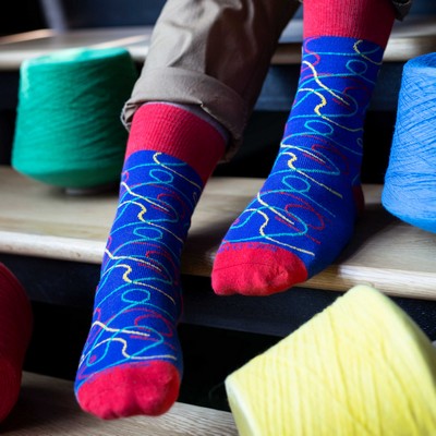 Crew Architect Socks - Stylish Support for Design Visionaries - American Made