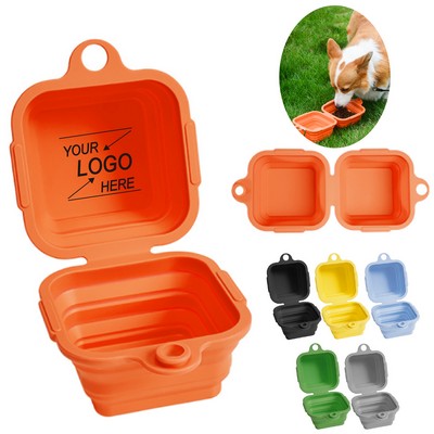 Large Portable Collapsible Dog Water Bowls for Travel