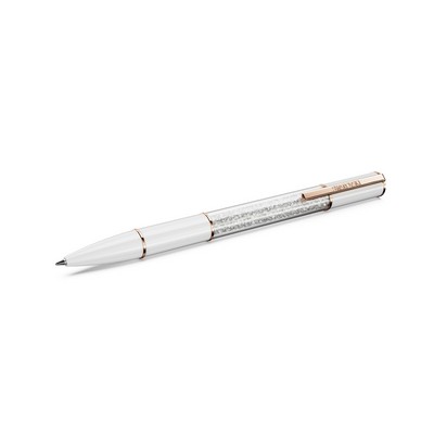 Swarovski Crystalline Lustre White & Rose Gold Ballpoint Pen