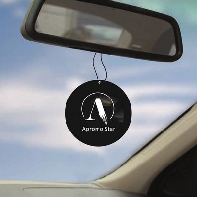 4" Die Cut Shape Custom Full Color Printed Air Freshener