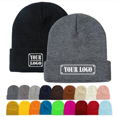 Winter Knit Beanie Hats