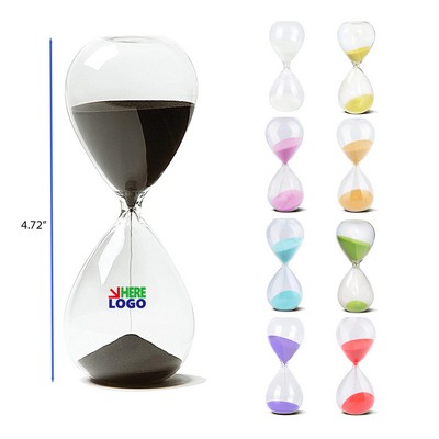 5 Minutes Hourglass Hand Blown Sand Timer for Time Management