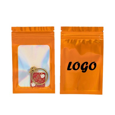 Mylar Holographic Resealable Bags