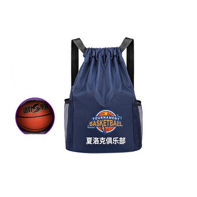 Drawstring Sports Backpack Soccer Gym Bag