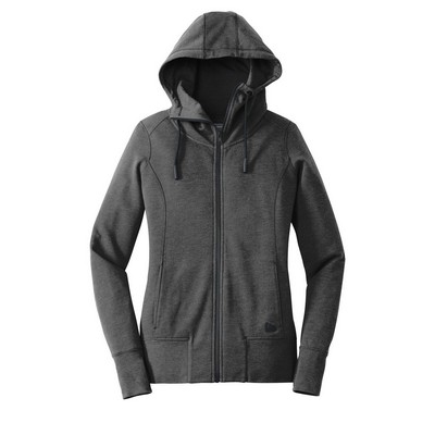 New Era® Women's Tri-Blend Fleece Full-Zip Hoodie