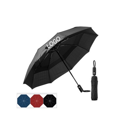 Sunny And Rainy Automatically Folding Reverse Umbrella