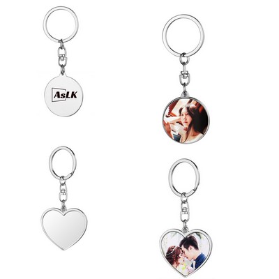 Photo Custom Metal Keyring