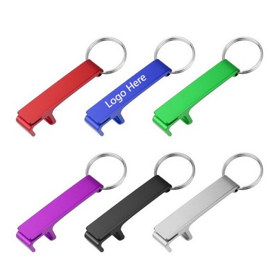 Metal Bottle Opener With KeyChain