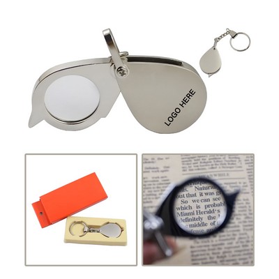 Compact Portable Magnifier Key ring