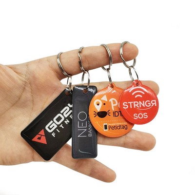 Color Epoxy NFC Keychain