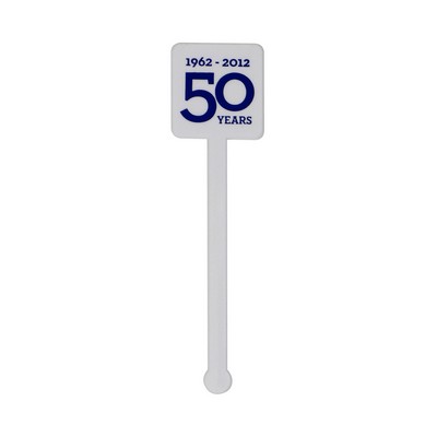 4" Square Head Muddler Stirrer (Blank)