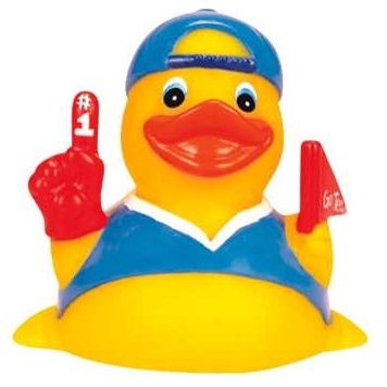 Rubber Number 1 Fan Duck©