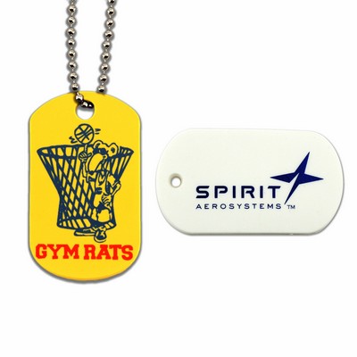 PVC Dog Tag w/ Silk-Screened Imprint