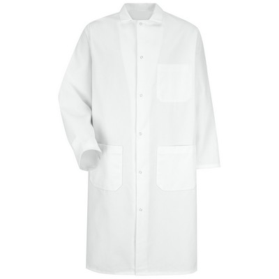 Red Kap® Gripper-Front Butcher Frock with Interior Pocket