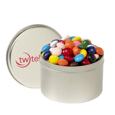 Round Tin (1/4 Quart) - Chocolate Buttons