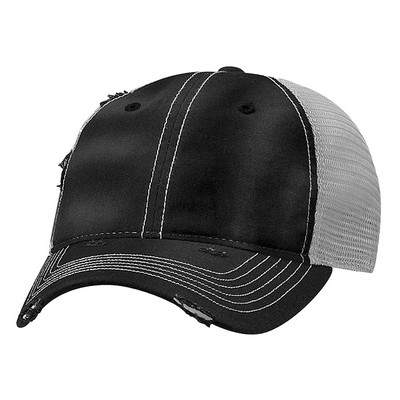 Sportsman™ Dirty Washed Mesh Cap (Blank)