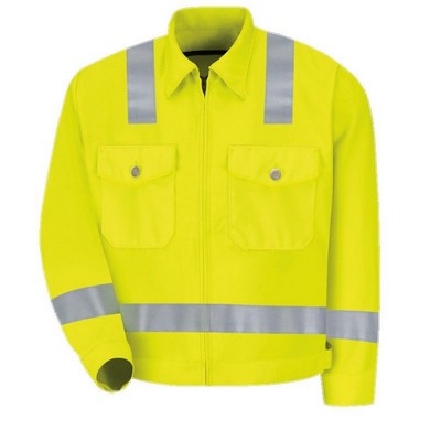 Red Kap™ Hi-Visibility Jacket - Type R, Class 2 - Yellow/Silver