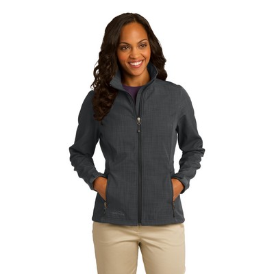 Eddie Bauer® Ladies' Shaded Crosshatch Soft Shell Jacket