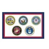 Armed Forces 5 Commemorative Flag (4'x6')