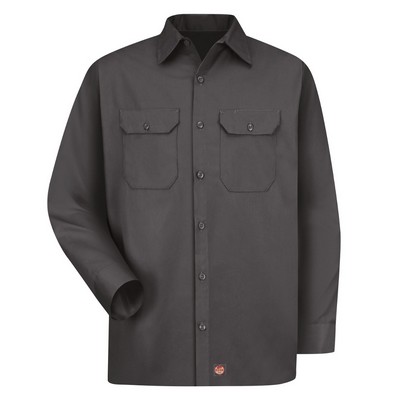 Red Kap™ Long Sleeve Utility Uniform Work Shirt