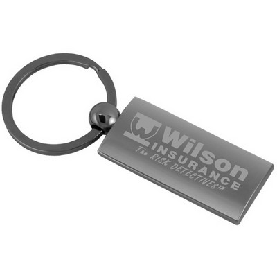 Epoch Keyholder w/ Chrome Gunmetal Finish (3 1/4"x7/8")