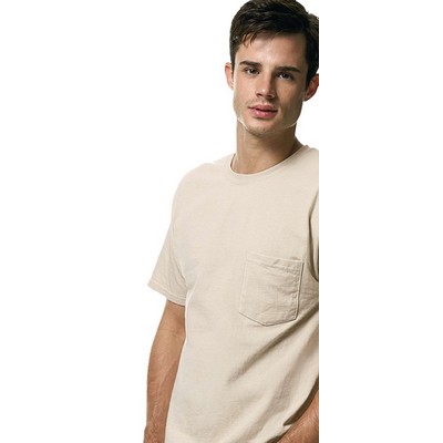 Hanes® Authentic-T® Short Sleeve T-Shirt w/Chest Pocket