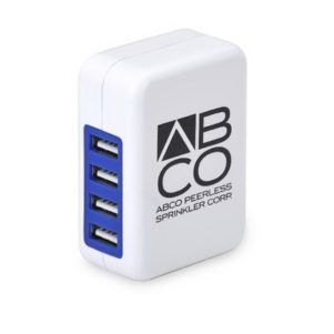 USB 4-Port AC Wall Charger