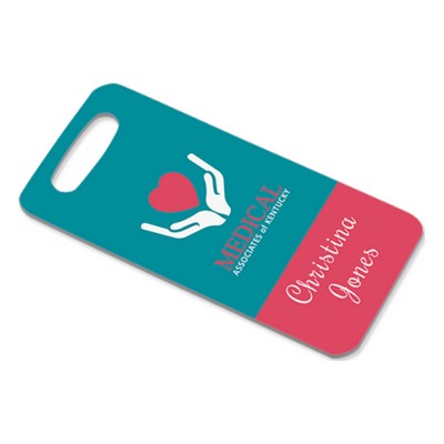 1.75 x 3.5 inch Full Color Luggage Tag