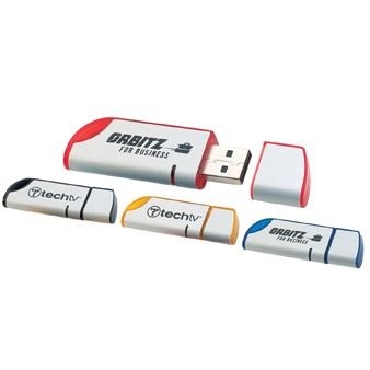 128 GB Jazzy Flash Drive w/Key Chain