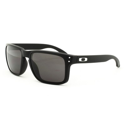 Oakley® Holbrook Sunglasses - Matte Black/Warm Gray