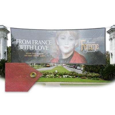 2'x10' Vinyl Mesh Digitally Printed Banner