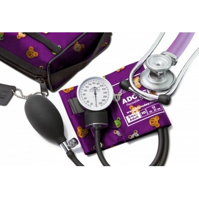 Pro's Combo 768/641 Stethoscope/Sphygmomanometer Kit for Small Adults (Adimals™)