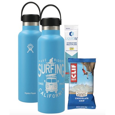 Hydro Flask with Cliff Bar & Liquid IV