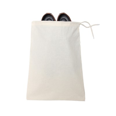 Drawstring Shoe Bag - blank (11" x 16")