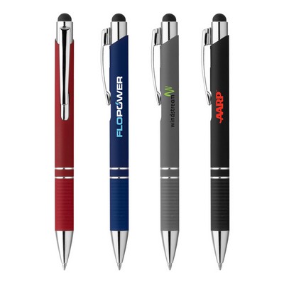 Soft-Touch Metal Ballpoint Pen